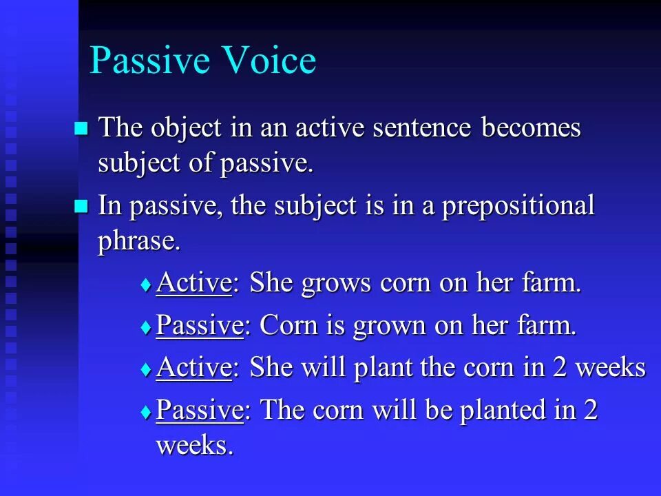 Active Voice sentences. Passive Voice sentences. In the Passive Voice the object of the Active sentence goes. Prepositional Passive примеры. Turn the active voice