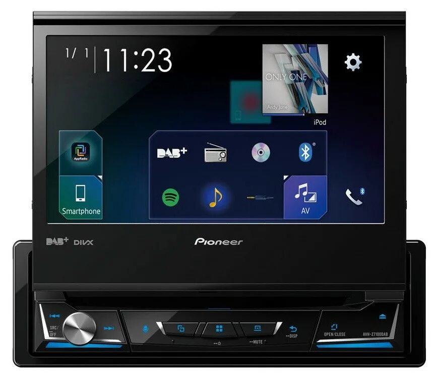 Pioneer AVH-a7100bt. Pioneer AVH-a7250bt. Pioneer AVH-a7100bt 1din. Автомагнитола Pioneer AVH-a7100bt 1din. Купить автомагнитолу с камерой