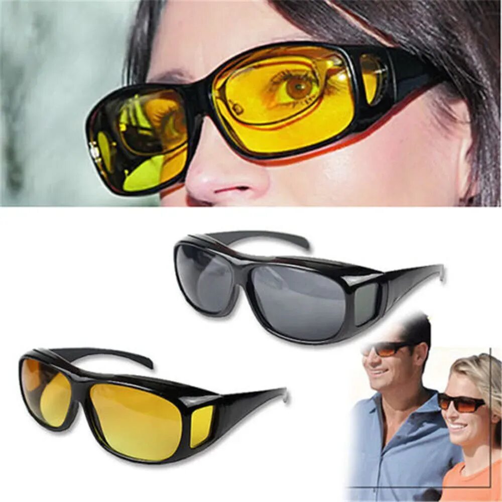 Очки солнцезащитные Polarized Sunglasses,. Очки антибликовые солнцезащитные Hdvision. Night Vision Glasses - очки автомобилиста.