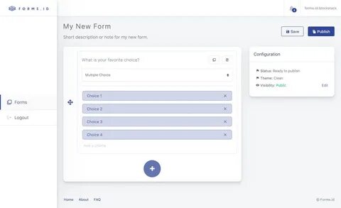 Форма id