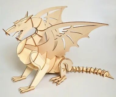 Год дракона из фанеры