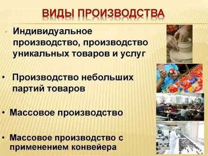 Производится по виду выбранного