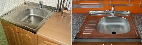 Установить нержавеющую мойку