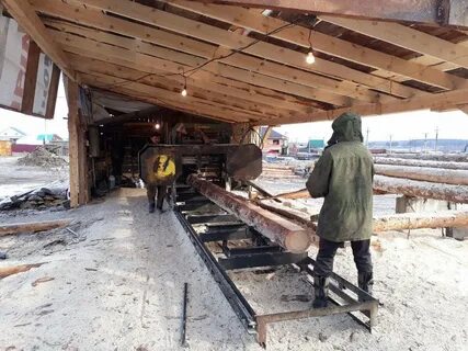 Деревня пилорама