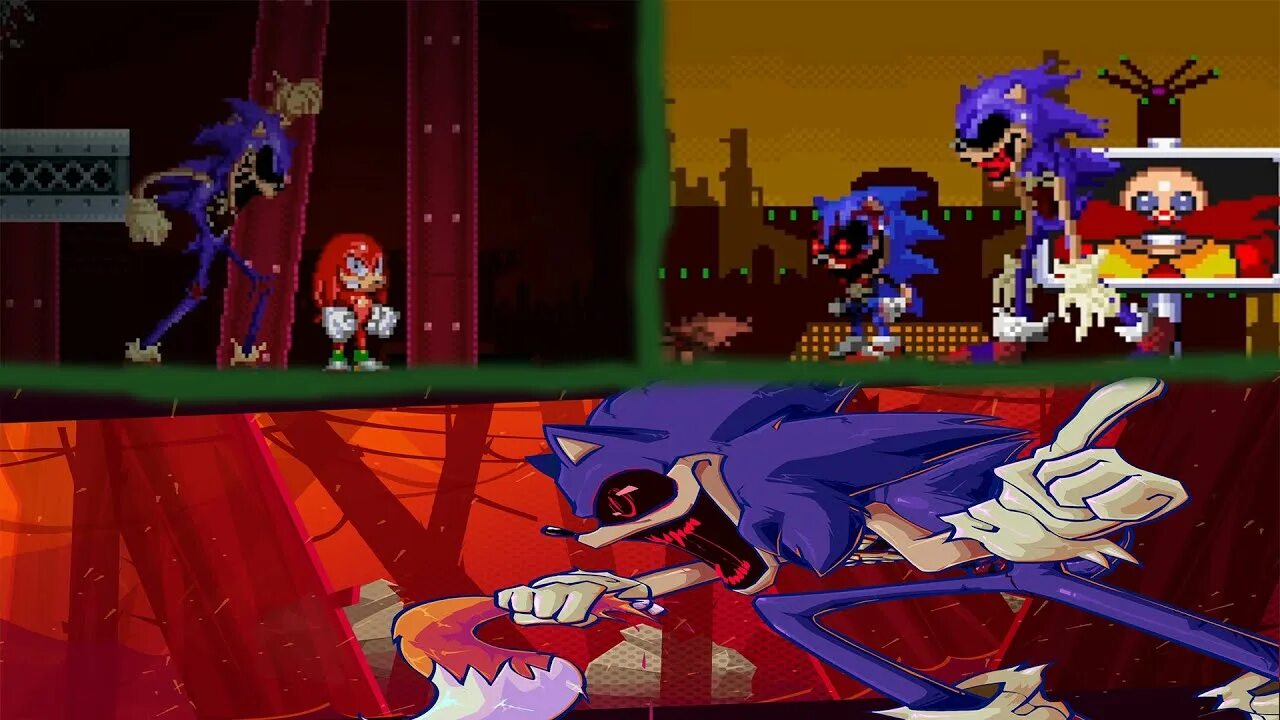 One last round rework. Sonic.Ribs. Соник ехе one last Round. Sonic exe Official Remake. Sonic exe one last Round Tails Demo.