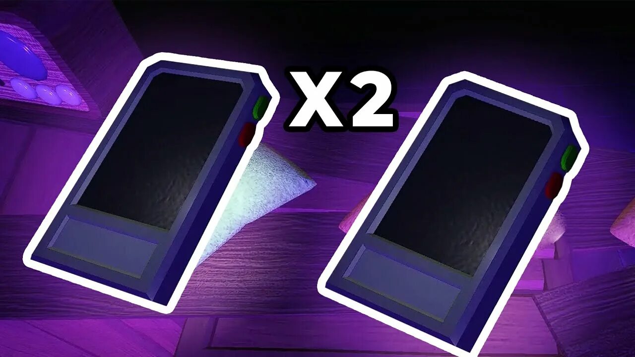 Two tablets. Two tablets