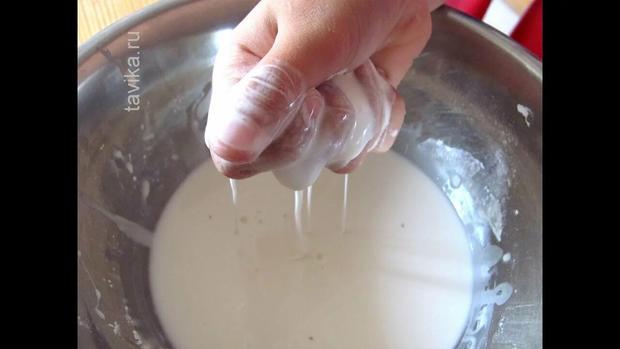 Как сделать жидкую муку