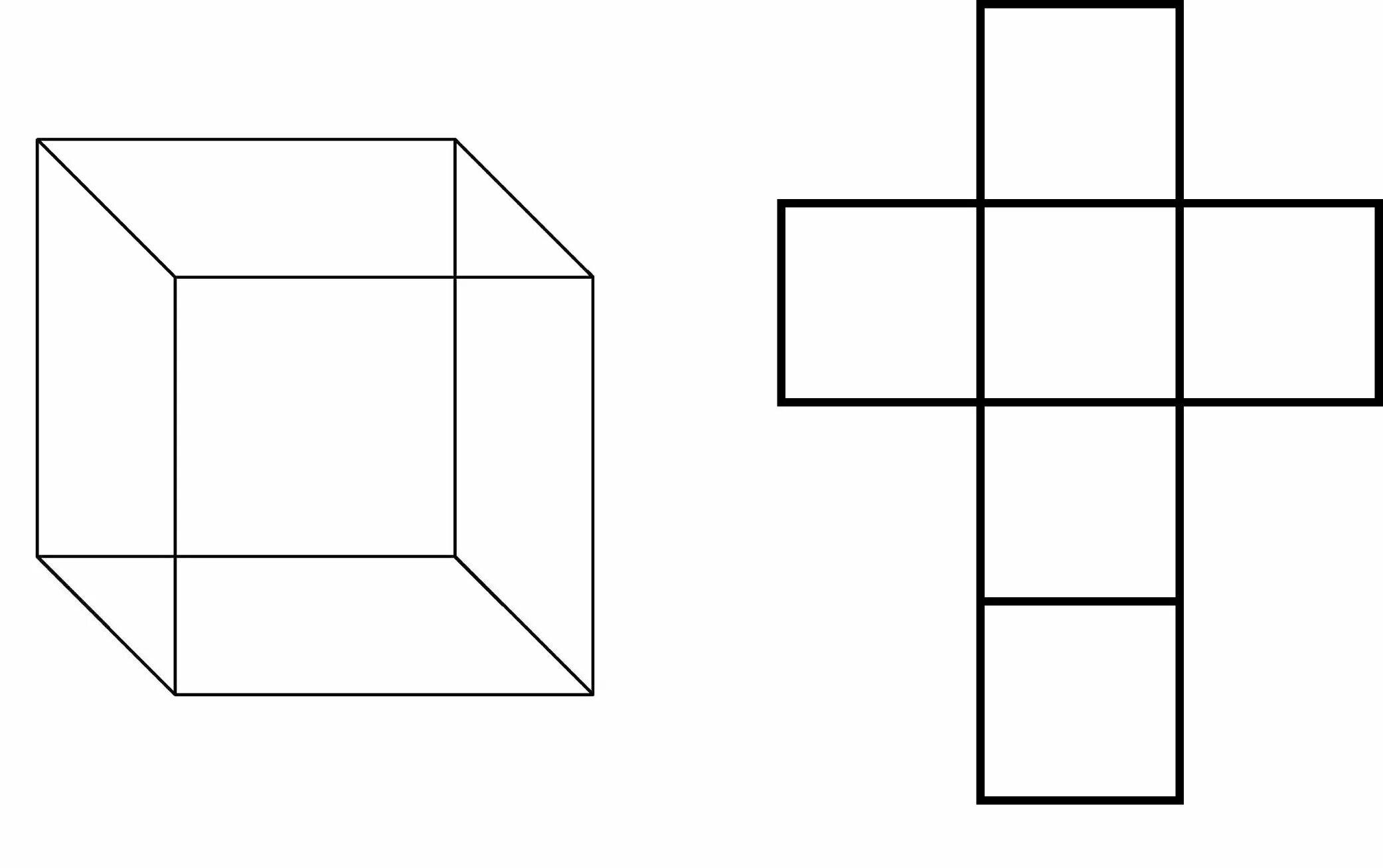 Рисунок развертку куба. Куб Геометрическая фигура. Куб фигура развёртка. Объемный куб. Развертка Куба для рисования.