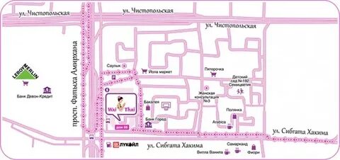 Чистопольская казань карта
