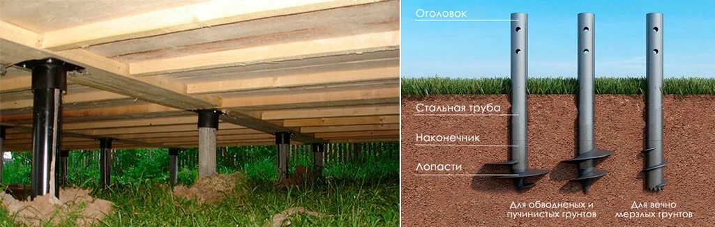 Как правильно установить сваи