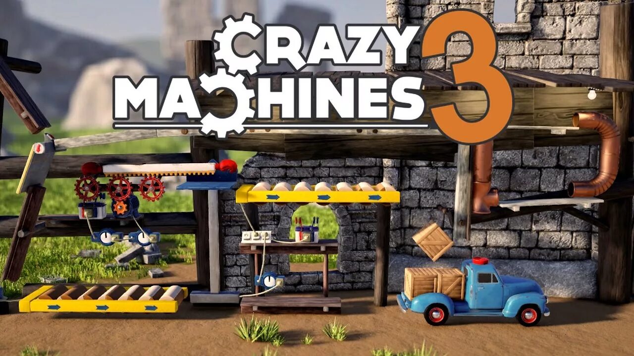 Crazy Machines 3. Головоломка Crazy Machines. Игра про механизмы. Игры с физикой.