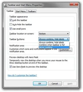 Task bar