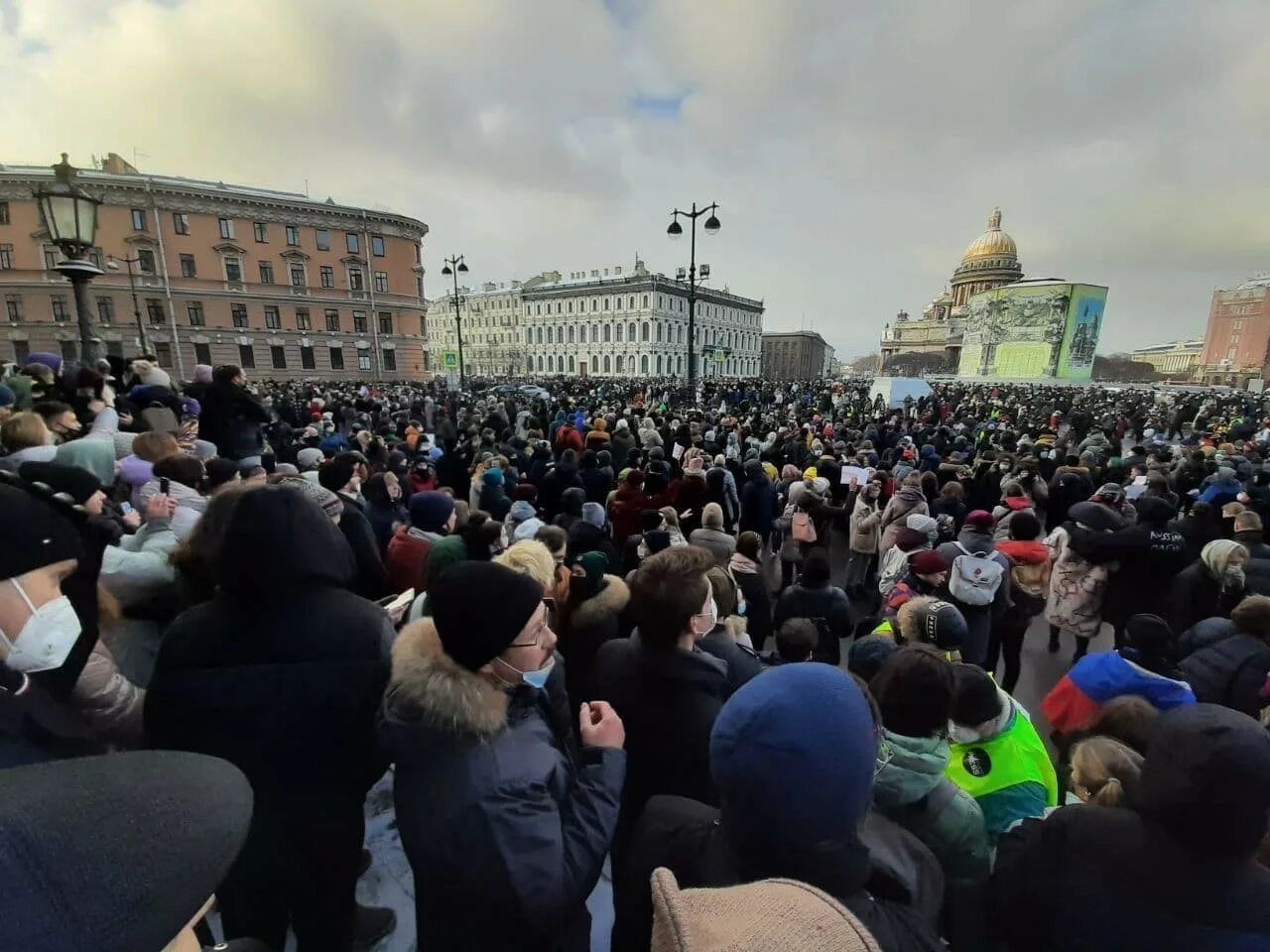 Какие события происходят в санкт петербурге. Митинг в Питере 31 января 2021. Митинг 31 января 2021 Санкт Петербург Навальный. Протесты в Питере 31 января. Питер манифестация.