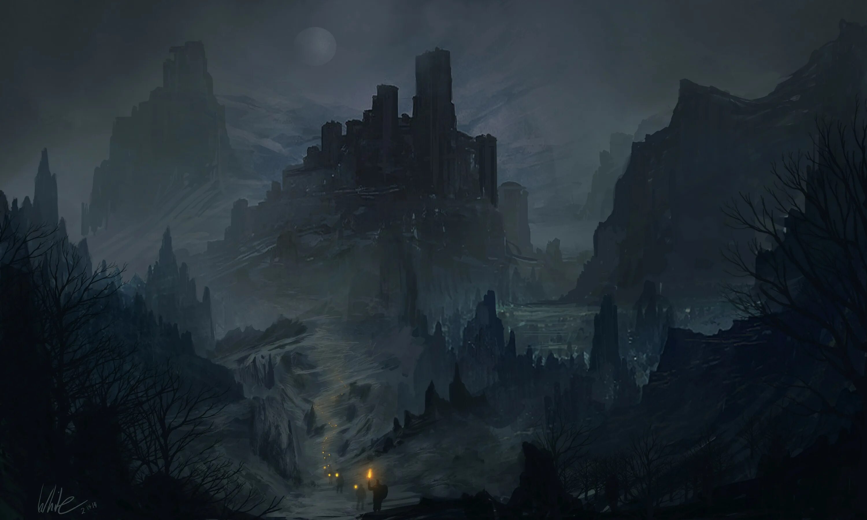 Dark town. Дредфорт концепт арт. Мрачный город Dark Souls. Дарк соулс замок в тумане. Мрачный пейзаж.