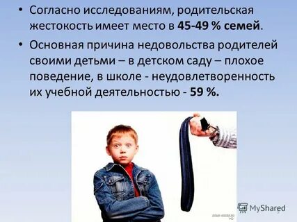 Формы жестокости