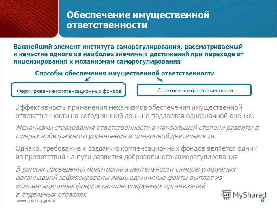 обеспечение имущественной ответственности. правовое обеспечение оценочной деятельности. способы обеспечения имущественной ответственности. компенсационный фонд. обеспечение имущественной ответственности.