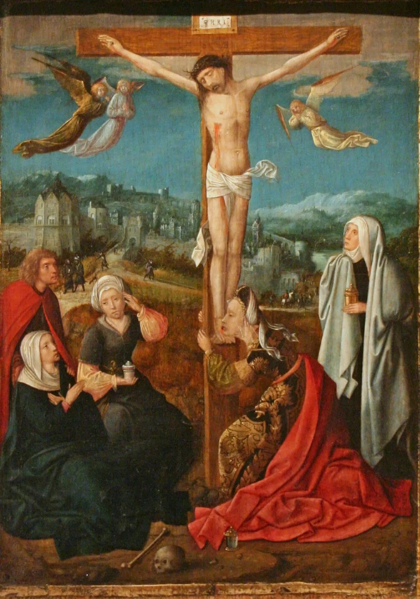 Тело иисуса христа. Картина Распятие Христа Рембрандт. Джотто Распятие Христа и его ученики. Христос и Мария Магдалина Распятие.