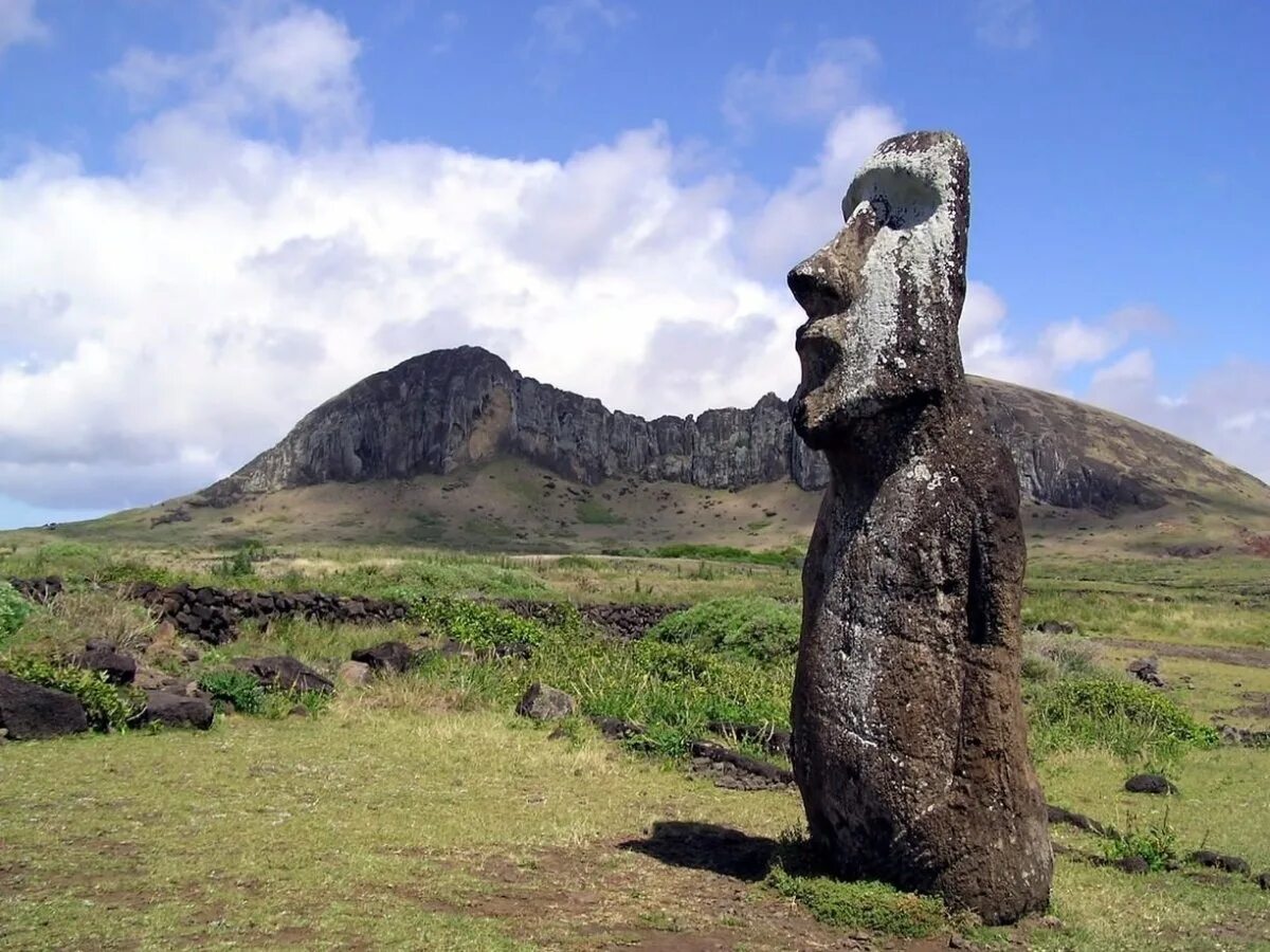 Каменные истуканы острова Пасхи. Остров Пасхи статуи Моаи. Каменные истуканы Моаи на острове Пасхи. Моаи на острове Пасхи.