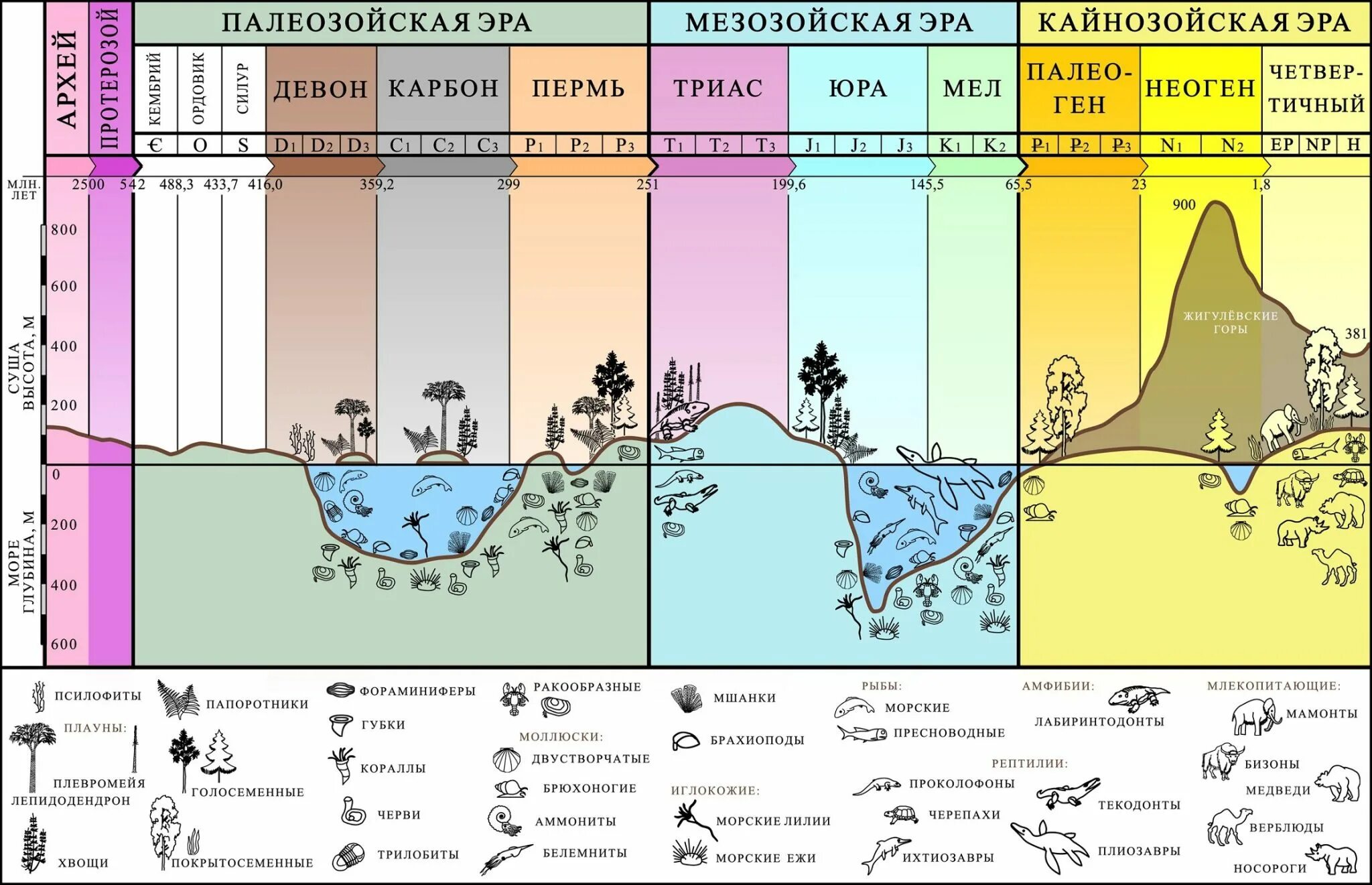 Периоды развития земли в хронологическом порядке. Геологические этапы развития земли. Геологическая история земли в хронологическом порядке таблица. Эволюция биосферы эры и периоды.