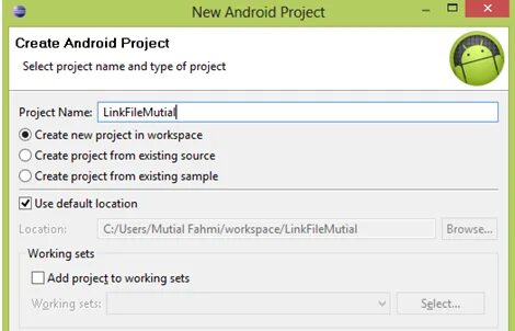 Select project