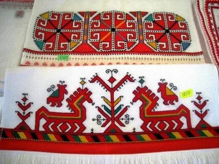 Чувашская вышивка и орнамент