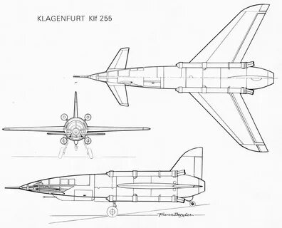 Альтернативный опытный ракетный перехватчик Klagenfurt Klf 255. Германия - Альте