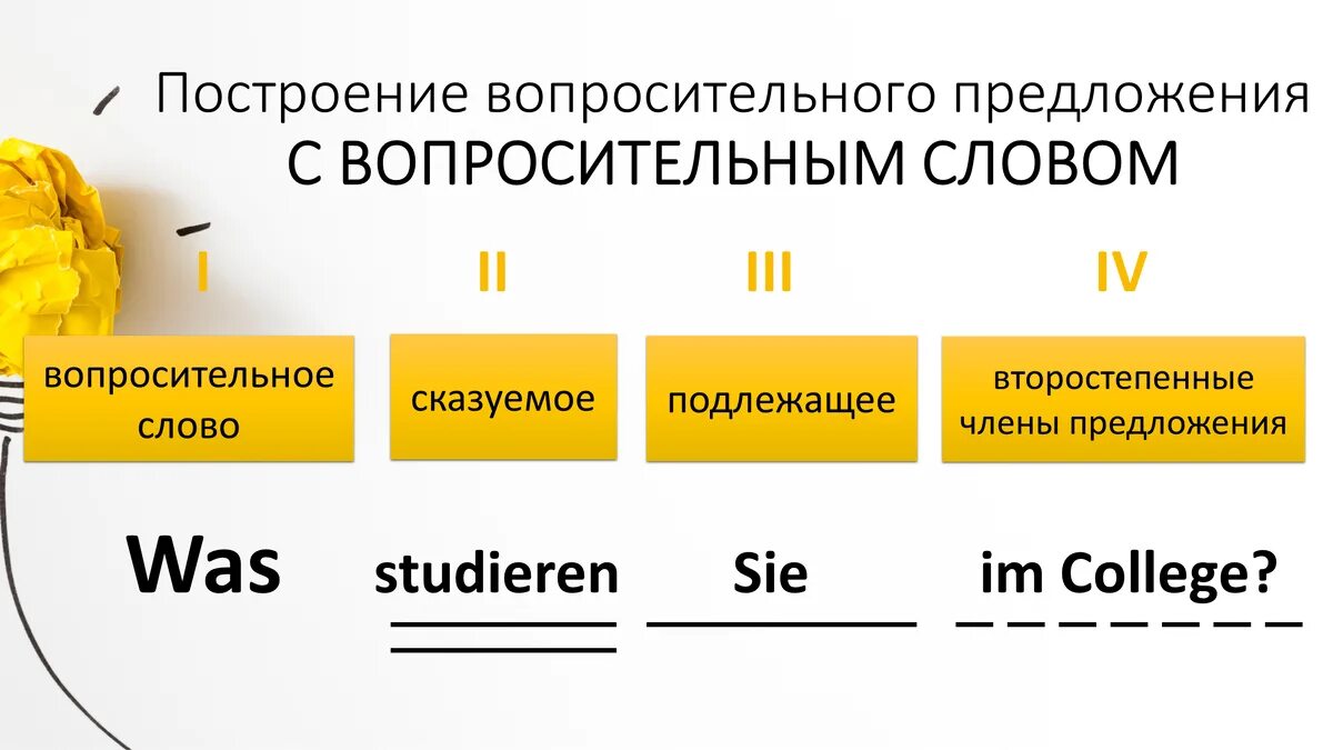 Что содержится в вопросительном предложении. Построение вопросительных предложений. порядок слов в английском вопросительном предложении.