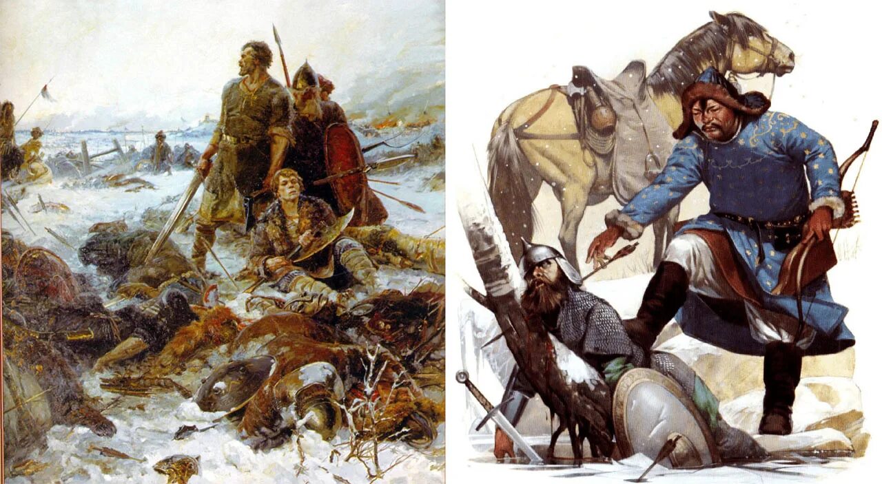 Борьба руси с кочевниками иллюстрация. Битва на реке сить 1238. 1238 Сражение на реке Сити.
