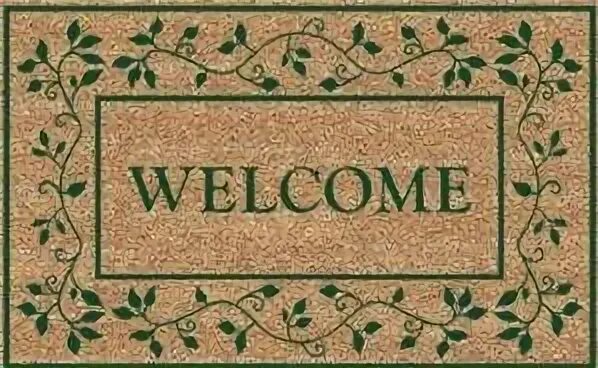 Paradise forum. Welcome Rug.