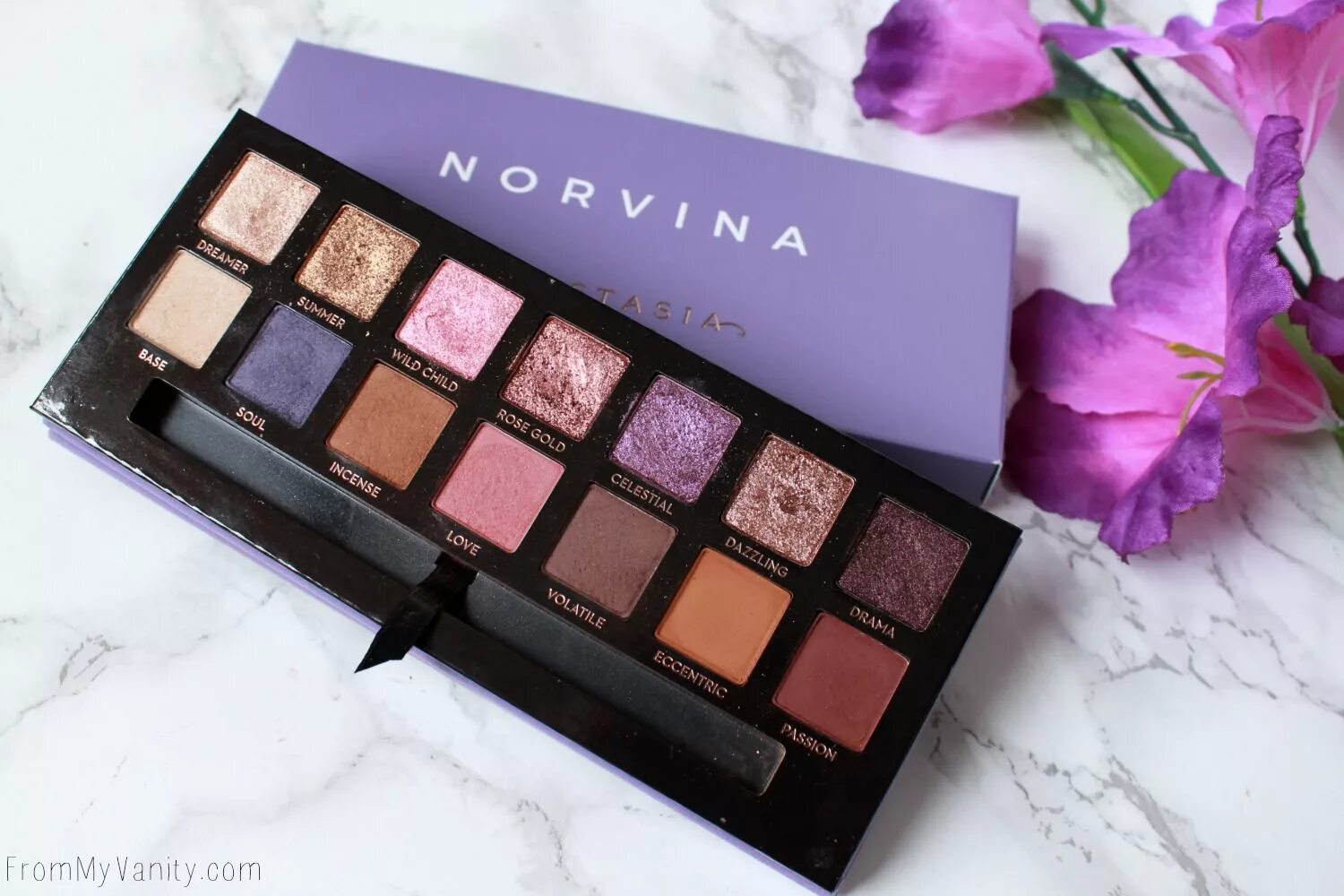 Norvina Anastasia. Norvina палетка теней. ABH Norvina. Палетка anastasia