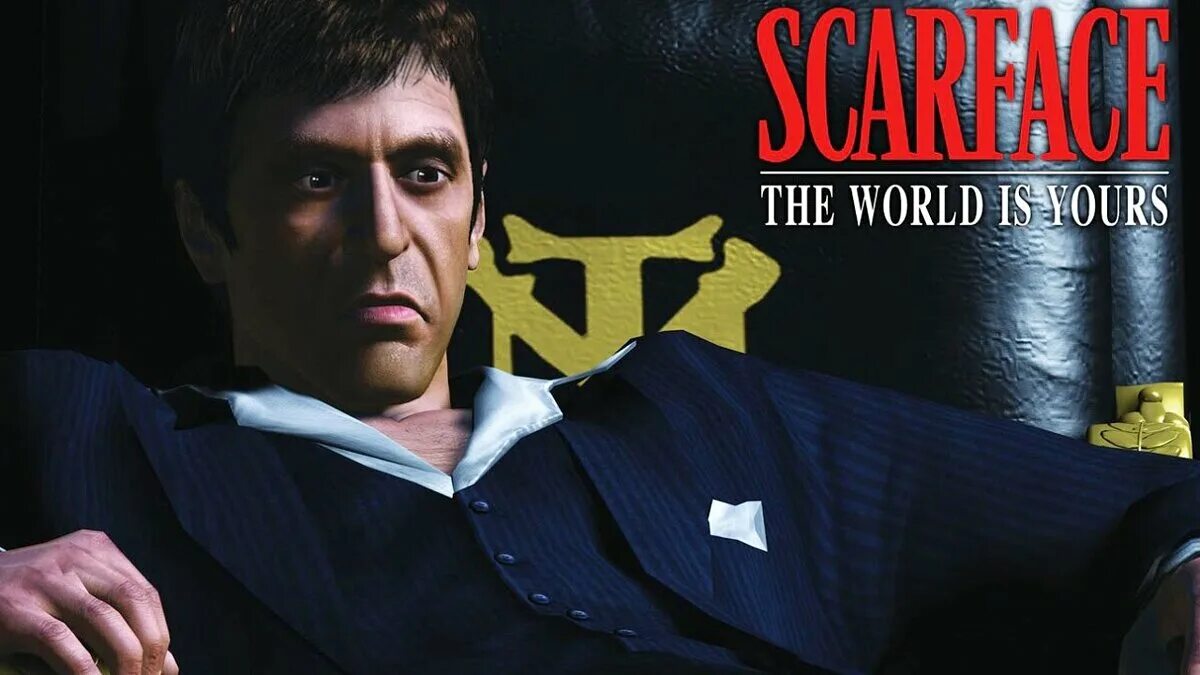 Тони Монтана the World is yours. Игра Scarface the World is yours. Мир принадлежит тебе лицо со шрамом.