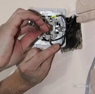 Замена выключателя света своими руками