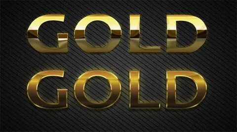 Gold style