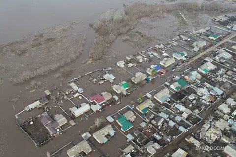 Какие участки затопило в оренбурге