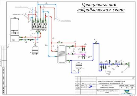 Гидравлические схемы отопления