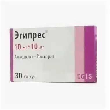 Эгипрес капсулы инструкция