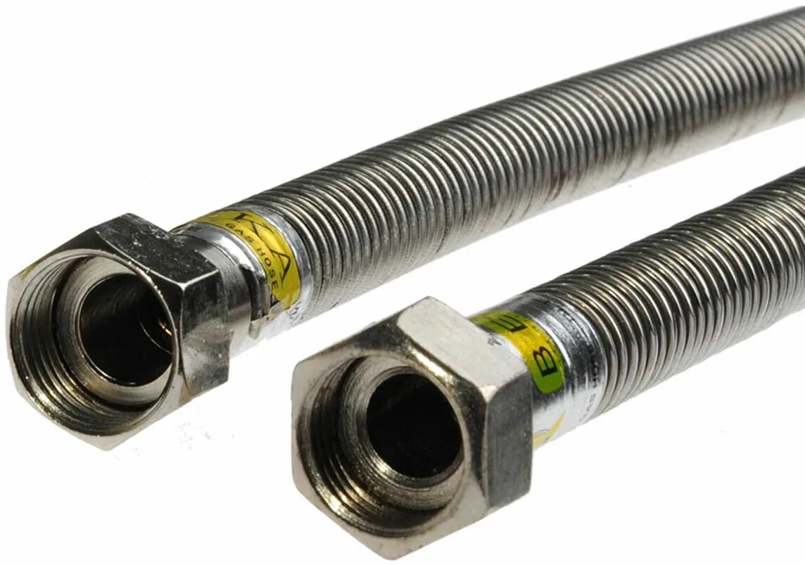 Подводка ГАЗ сильфонная 3/4" 1,5м г/ш "KENSUDO". Подводка для газа Silverflex gaz 1/2 г/г 0,5 м (ПВХ). Подводка ГАЗ сильфоновая 1/2" 4,0м г/г. Подводка для газа сильфон 3/4" 2,5 м г/г.