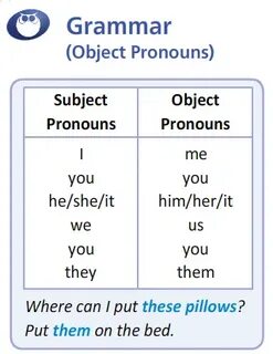 She objects