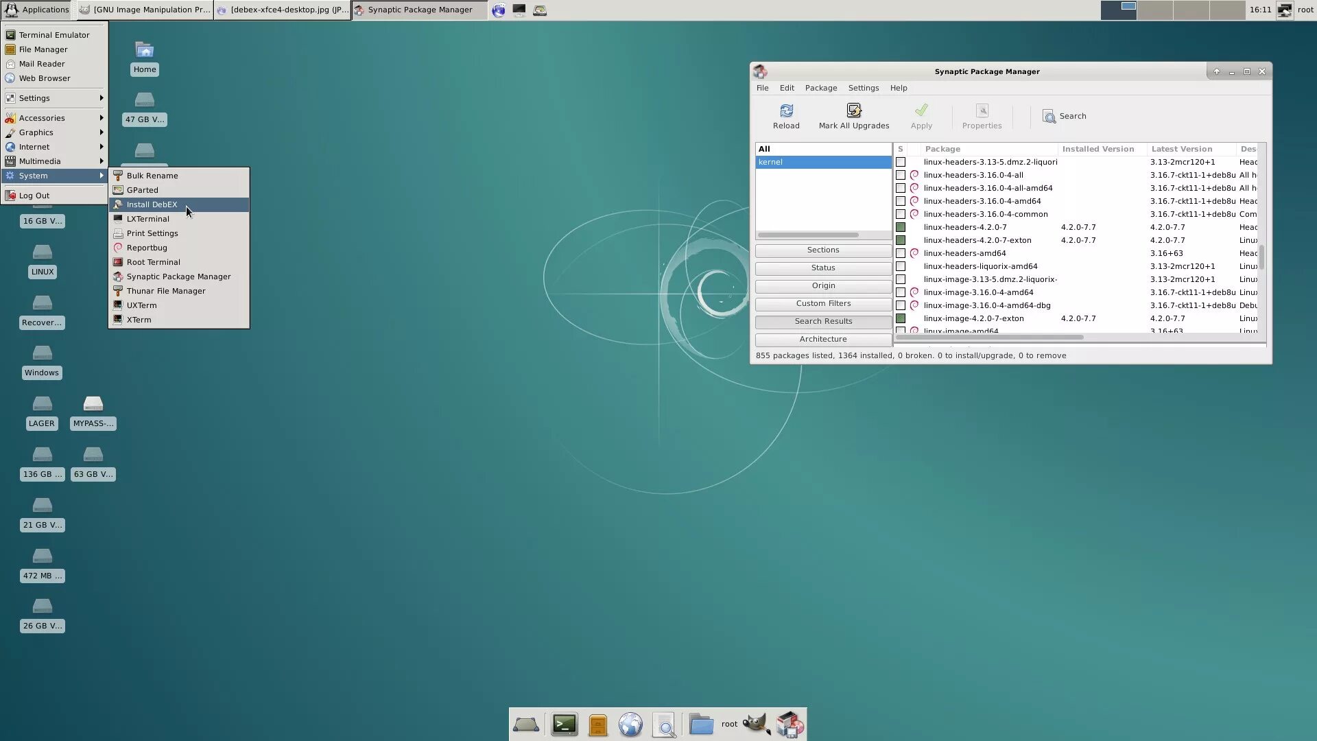 Out linux. Дебиан xfce. линукс дебиан 8/5. linux debian xfce. xfce 2 linux.