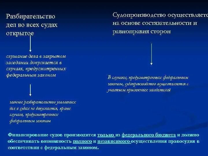 Допускается ли чрезвычайные суды. Открытое разбирательство дел в судах. Принцип открытого разбирательства дел. Разбирательство во всех судах открытое. Принцип открытого разбирательства дел в судах.