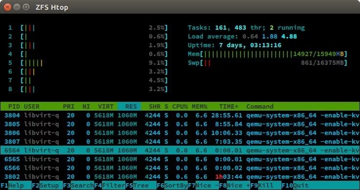 Zfs это. Htop описание. zfs. zfs file system. libvirt геометрия диска.