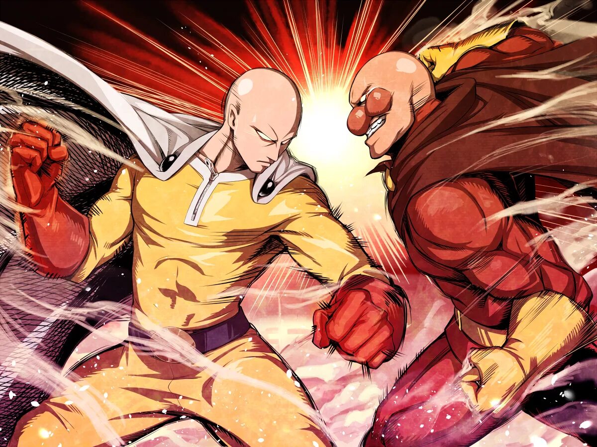 Onepunchman world. Ванпанчмен Сайтама удар.