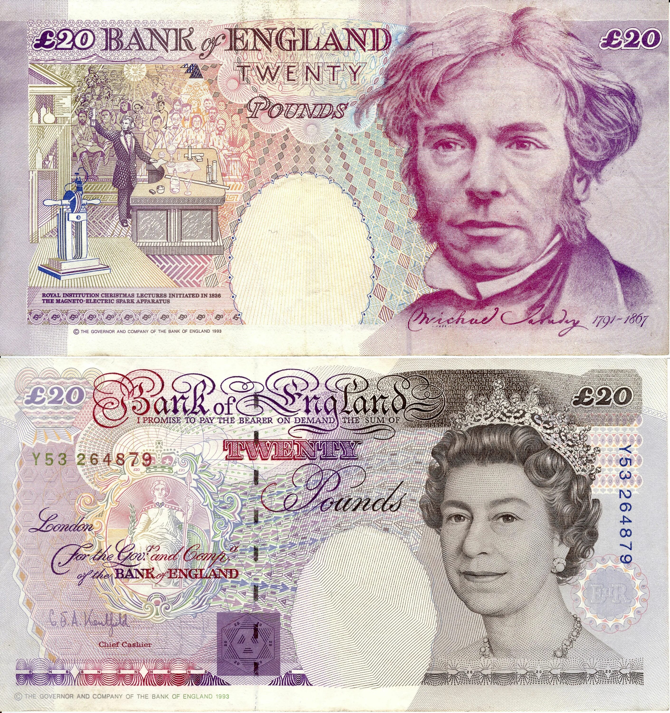 Английские деньги. Английский фунт стерлингов. Английские банкноты.