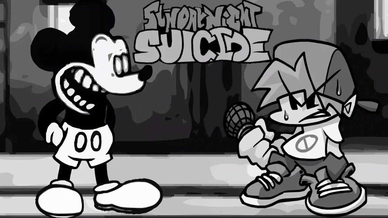 Микки маус фрайдей найт. Микки fnf. suicidemouse.avi fnf. суисайд маус фнф.