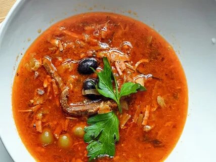 Вкусную сборную солянку