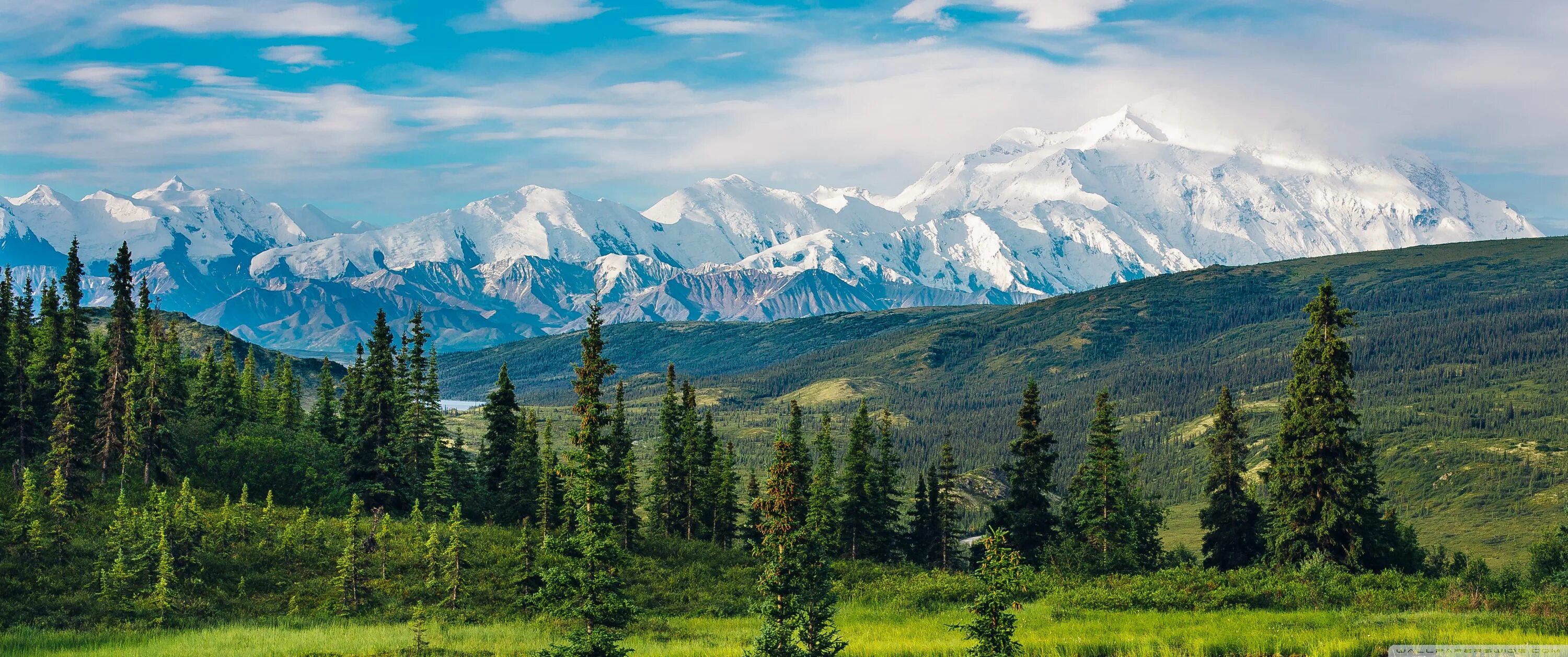 Provide a wide range of. Аляска. ultrawide 3440x1440. горы. природа.