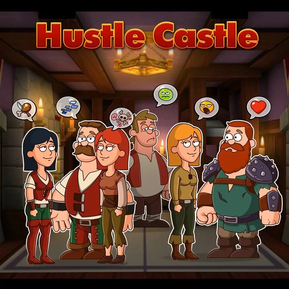 A lot of tricks. Игра Хастл Кастл. Хастл Кастл герой. Hustle Castle замок. Hustle Castle персонажи.