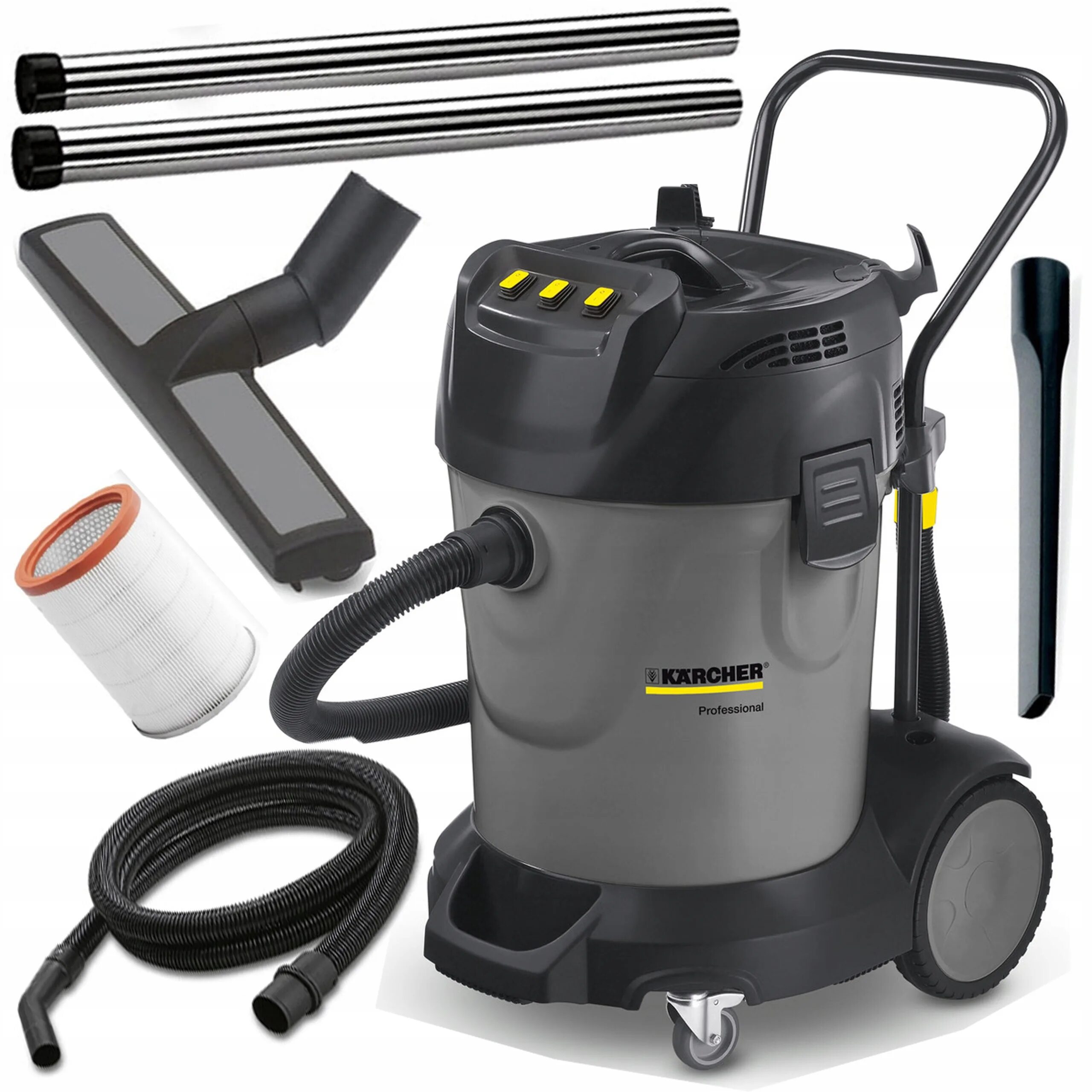 Пылесос 3c подключить. Пылесос Karcher NT 70/3. Керхер пылесос промышленный NT 70/3. Пылесос Karcher 3 турбины. Пылесос Karcher NT 70 2.