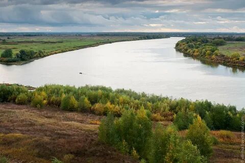 Как река ока изменяется в разные годы