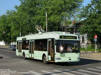36 троллейбус минск